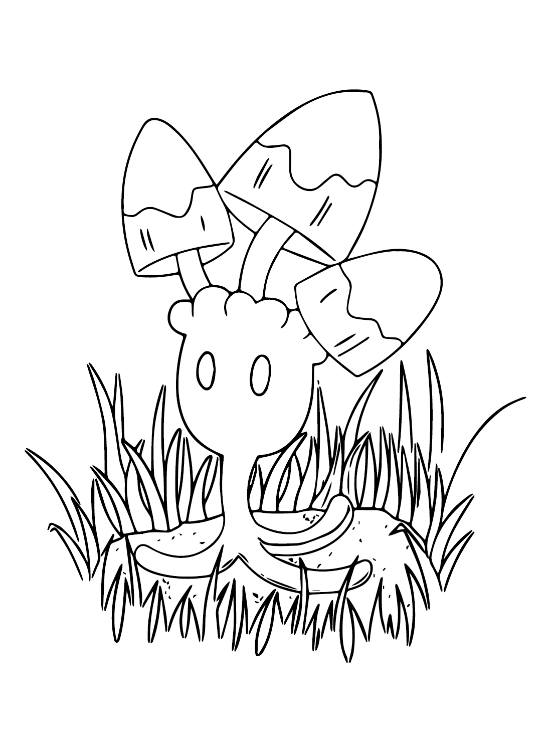 morelull coloring pages for children pokemon