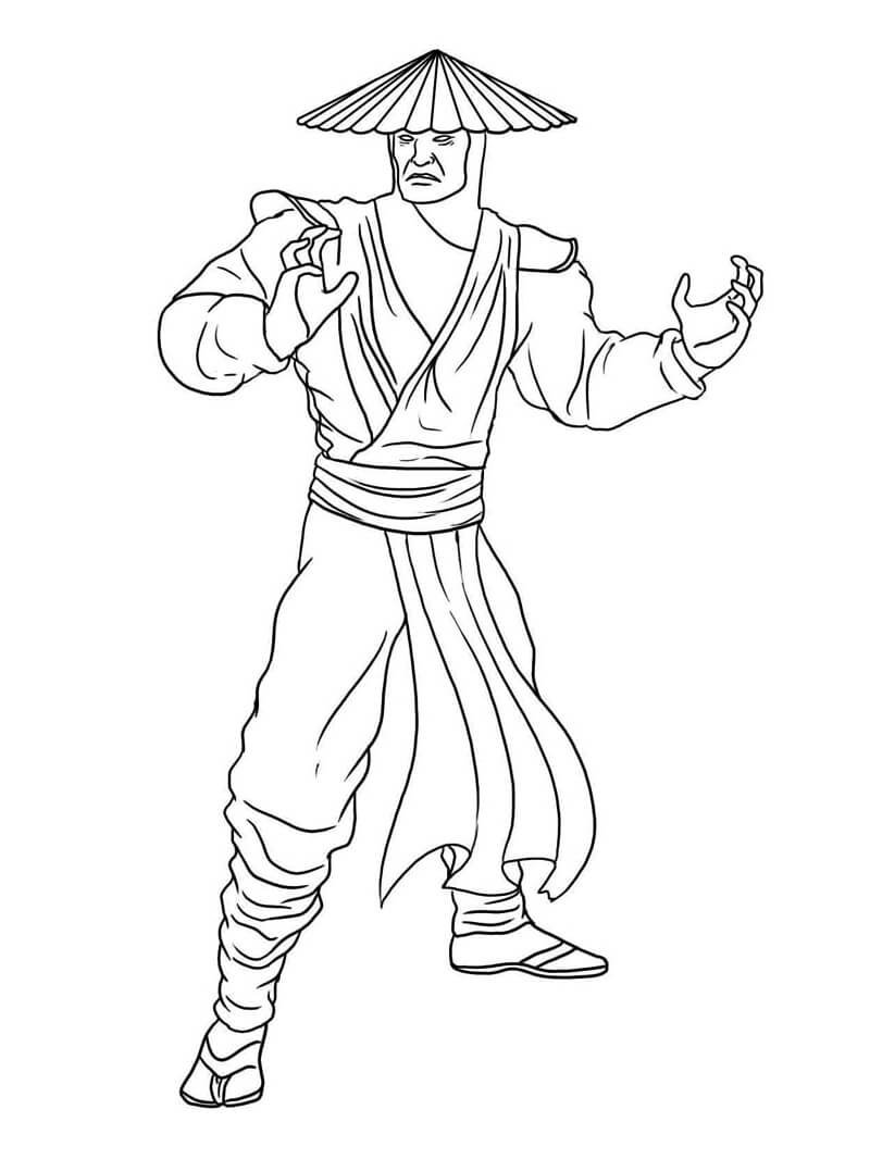 Mortal Kombat Coloring Pages Printable for Free Download