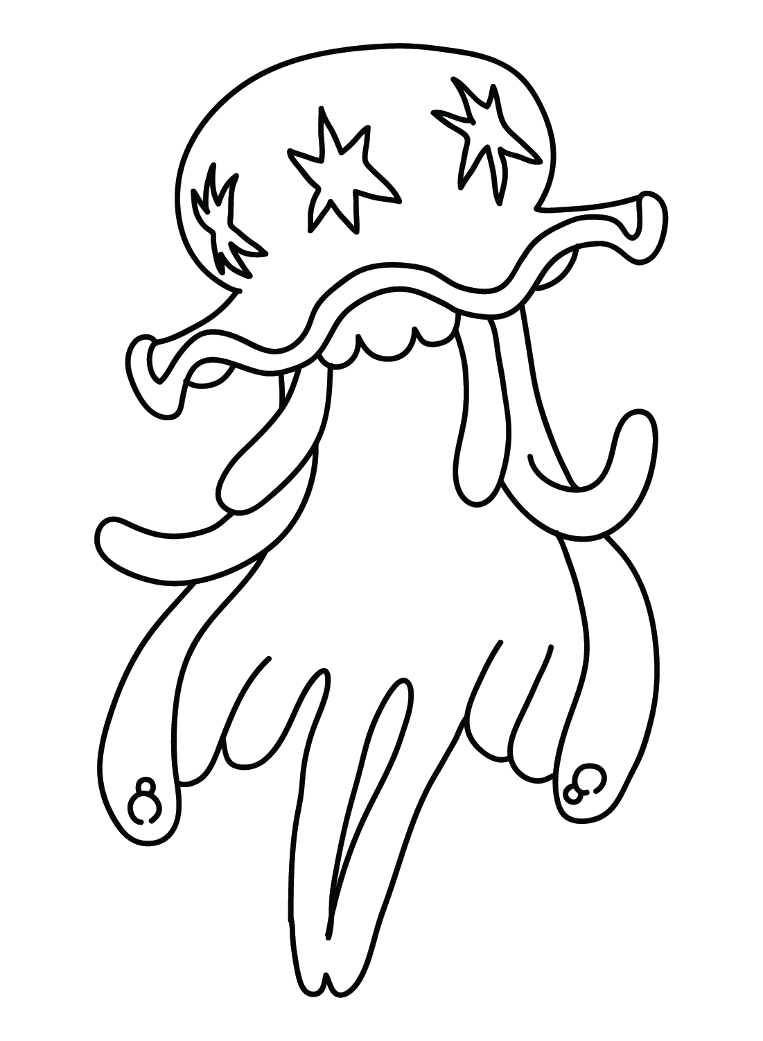 nihilego coloring page pdf pokemon