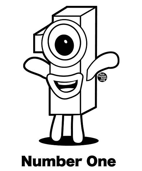 Numberblocks Coloring Pages Printable for Free Download