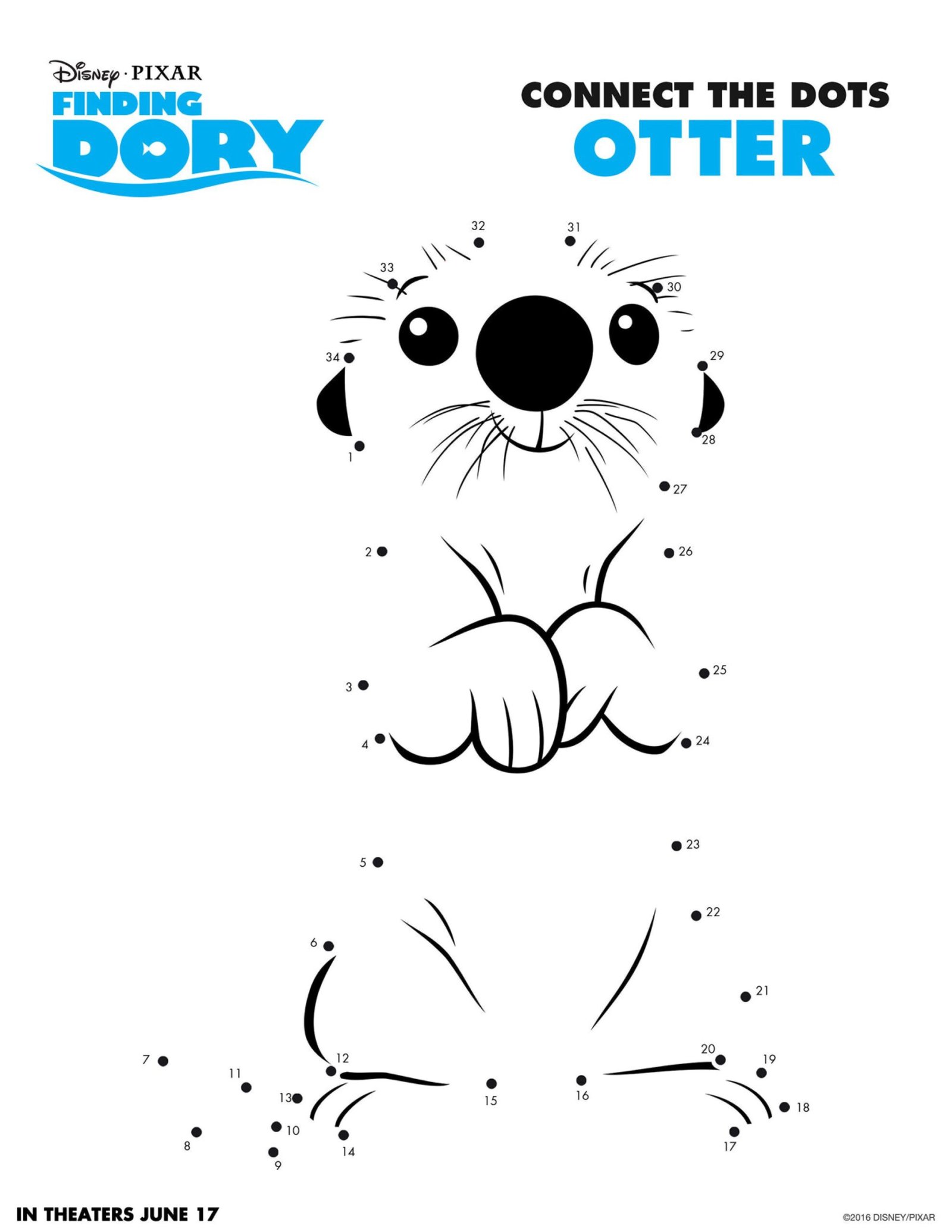 Otter Coloring Pages Printable For Free Download