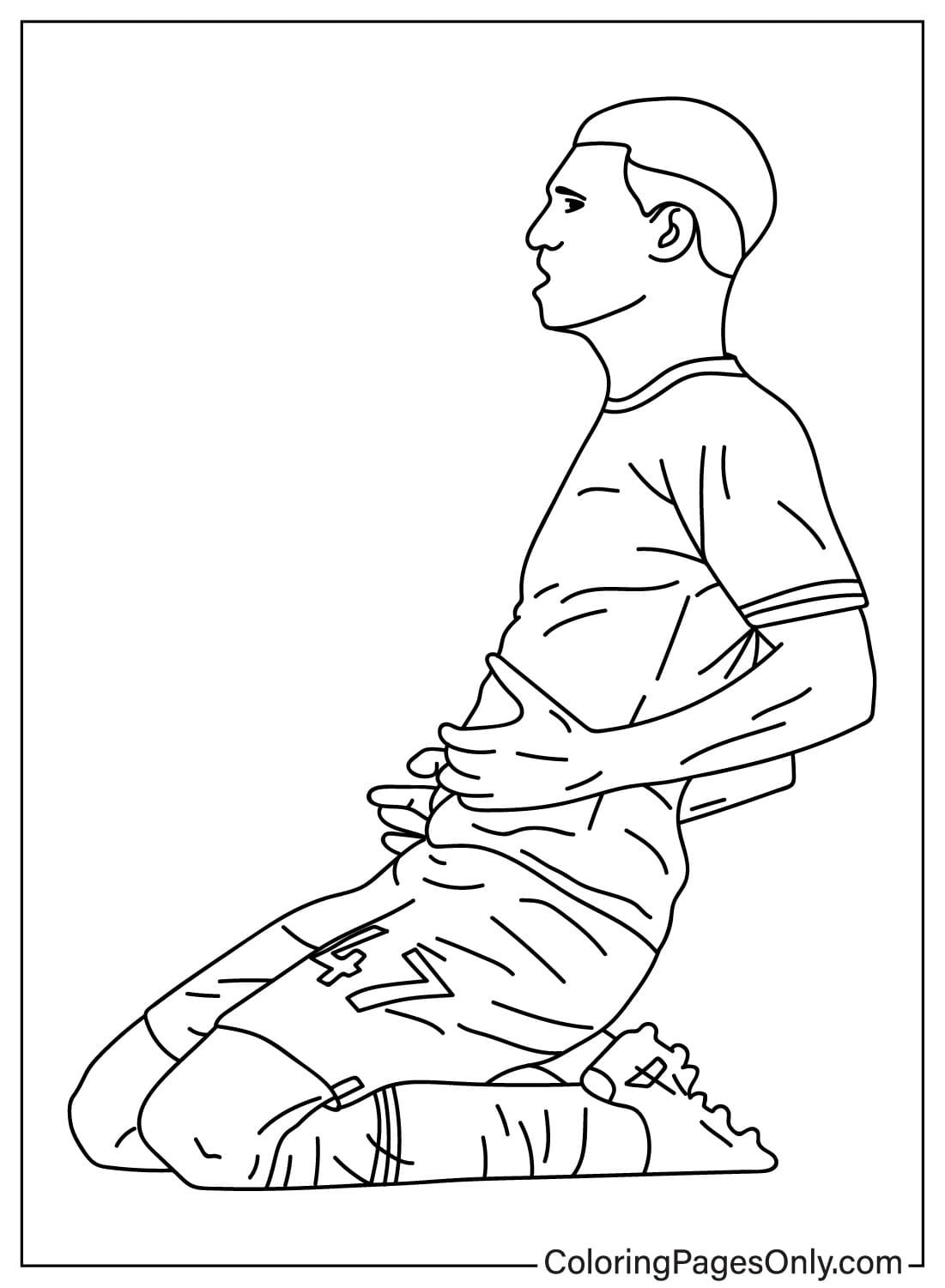 Phil Foden Coloring Pages Printable for Free Download