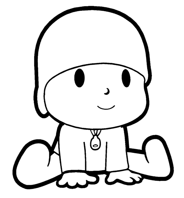 Pocoyo Coloring Pages Printable for Free Download