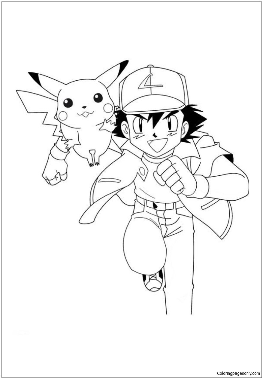 Pokemon Characters Coloring Pages Printable For Free Download