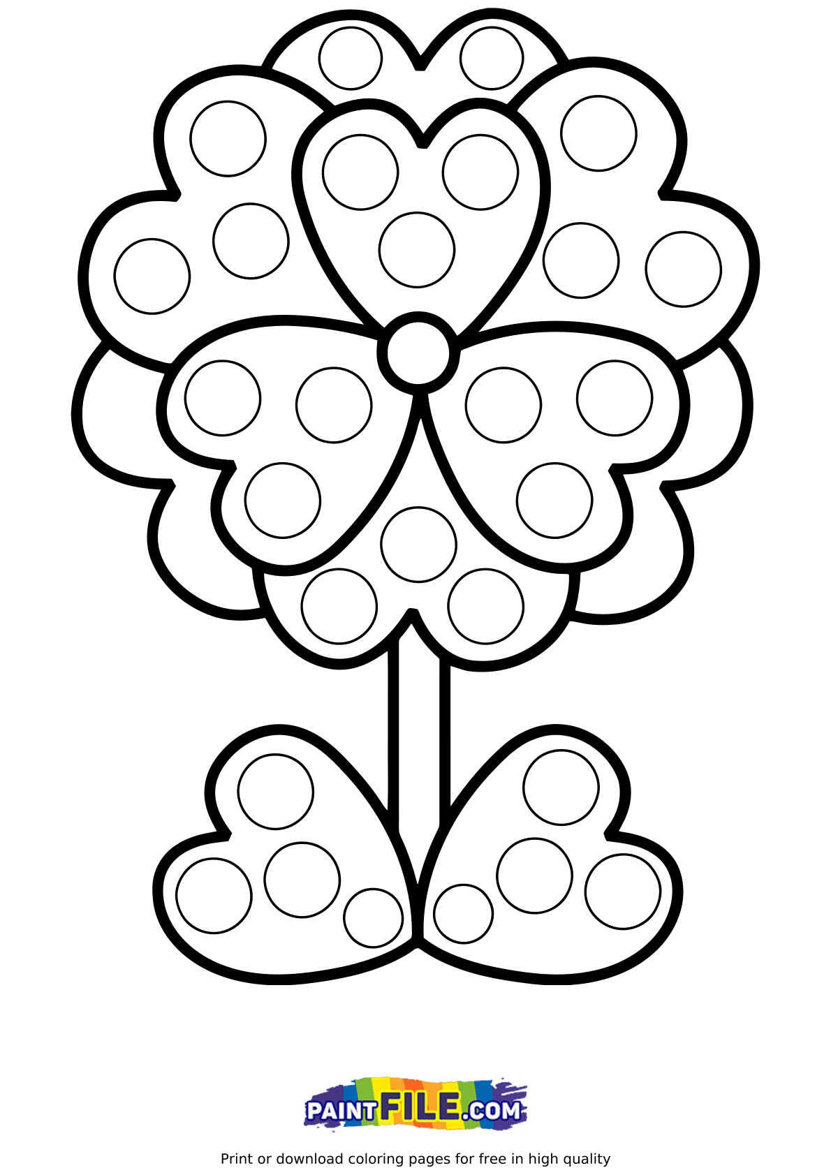 Pop It Coloring Pages Printable For Free Download