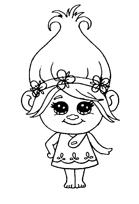 Poppy Coloring Pages Printable For Free Download