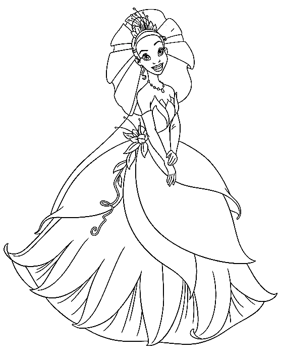 Princess Coloring Pages Printable for Free Download