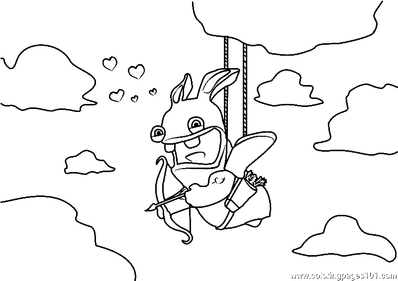 Raving Rabbids Coloring Pages Printable For Free Download 6116