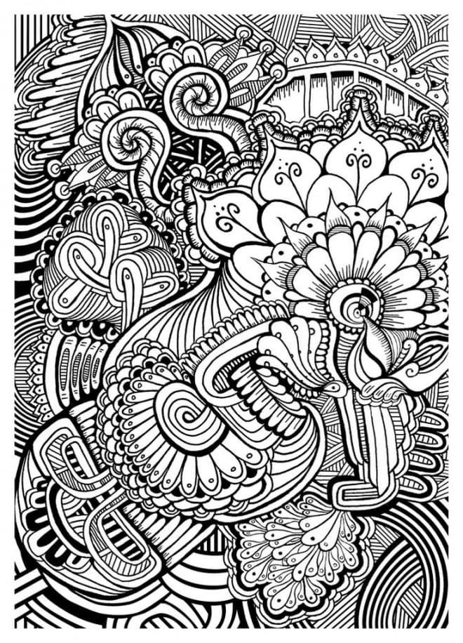 Relax Coloring Pages Printable for Free Download