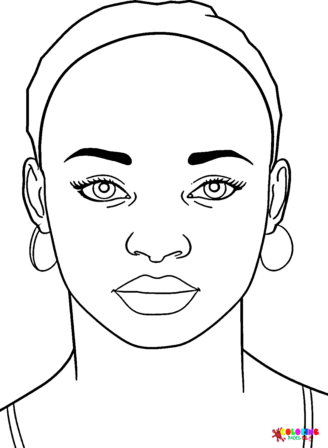 Simone Biles Coloring Pages Printable for Free Download