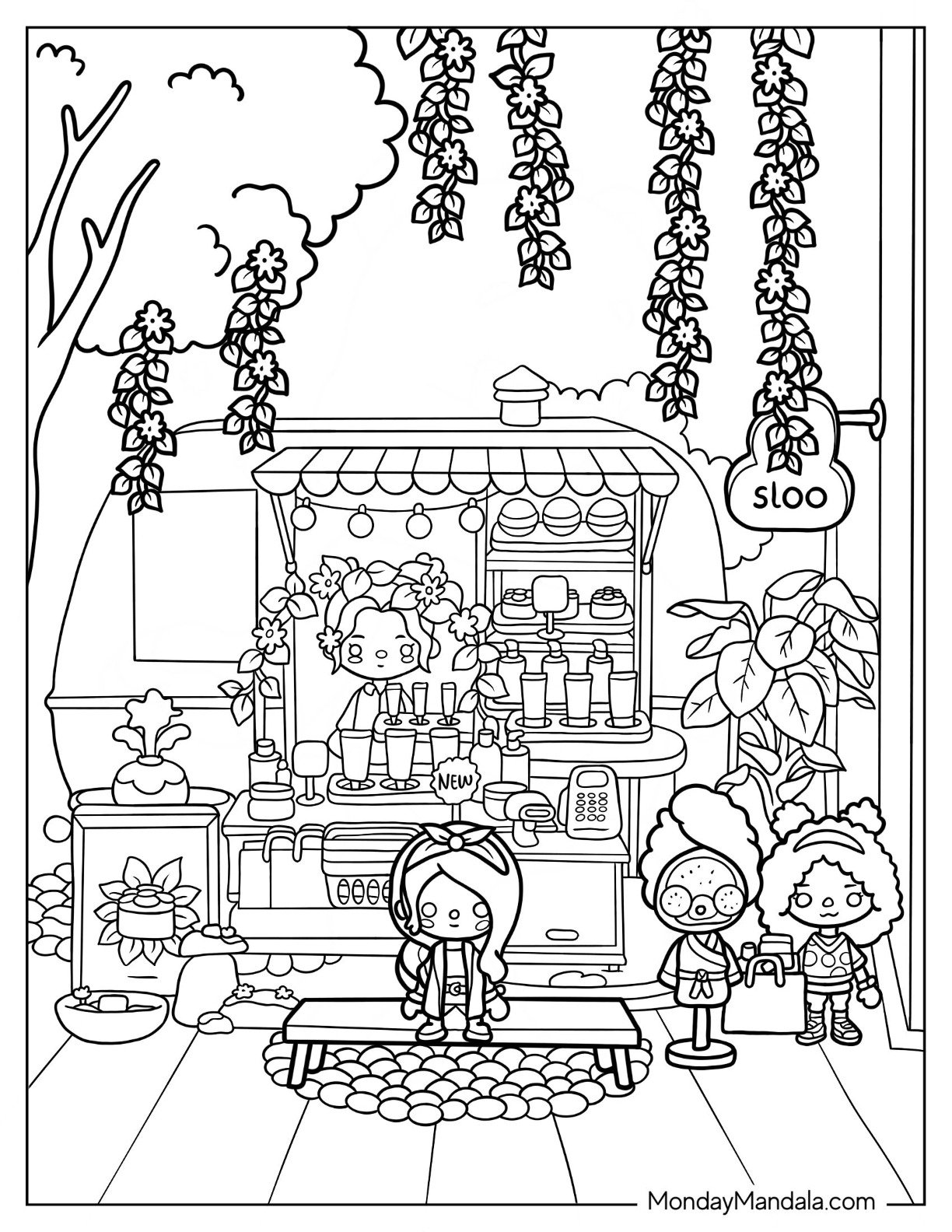 Skincare Coloring Pages Printable for Free Download