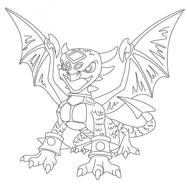 Skylanders Coloring Pages Printable for Free Download