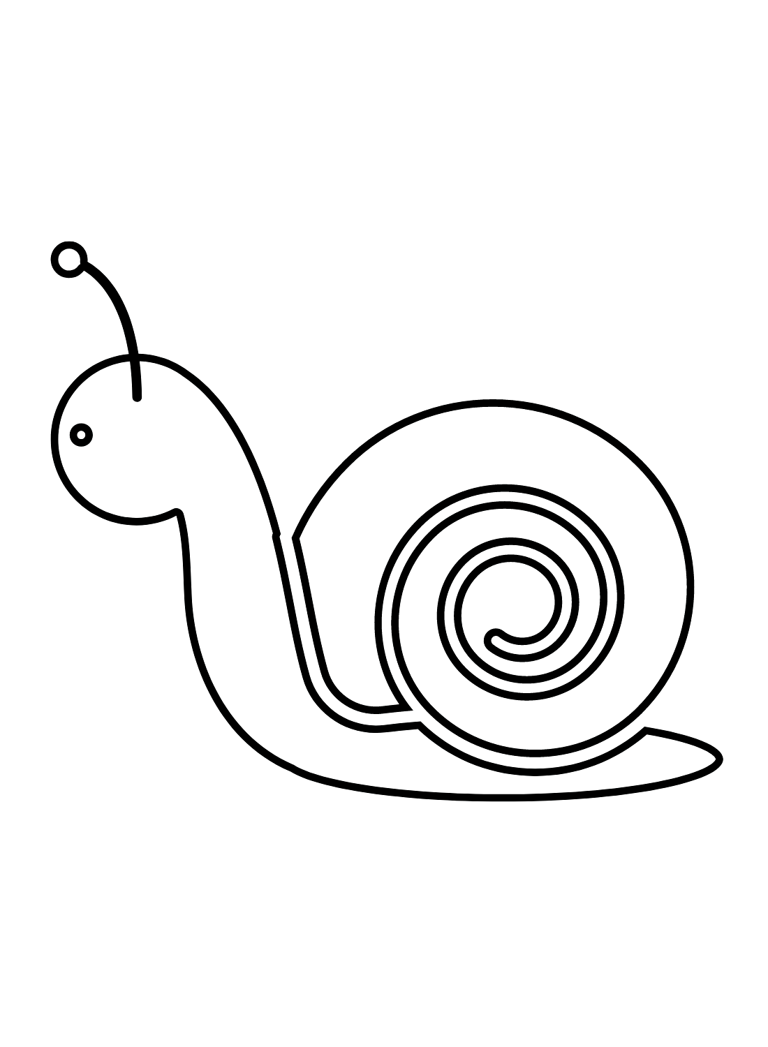 Snail Coloring Pages Printable for Free Download