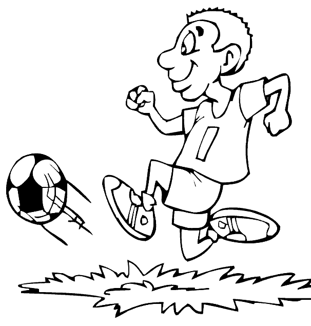 Soccer Coloring Pages Printable for Free Download