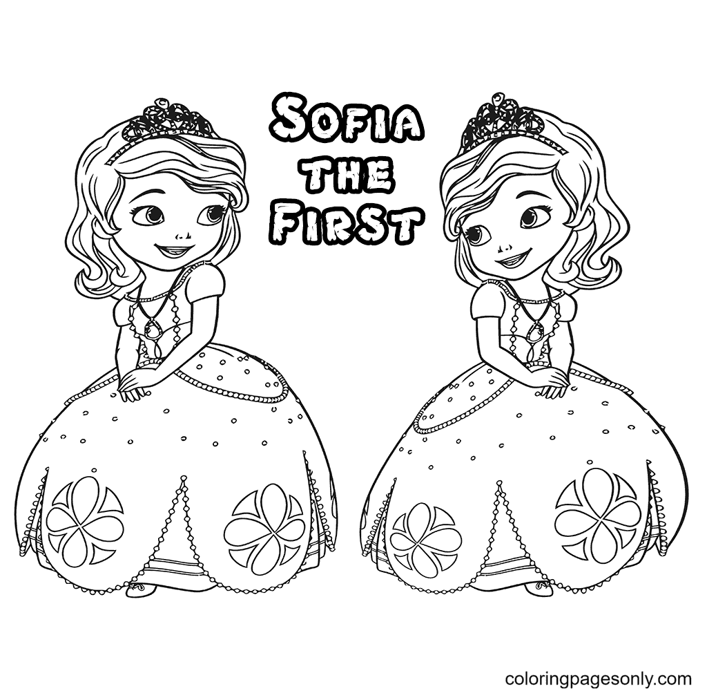 Sofia The First Coloring Pages Printable For Free Download 3849