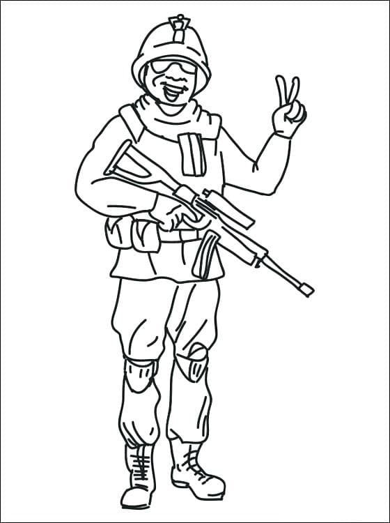 Soldiers Coloring Pages Printable for Free Download