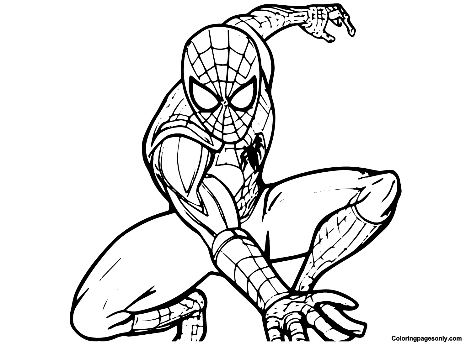 Spidey Coloring Pages Printable For Free Download