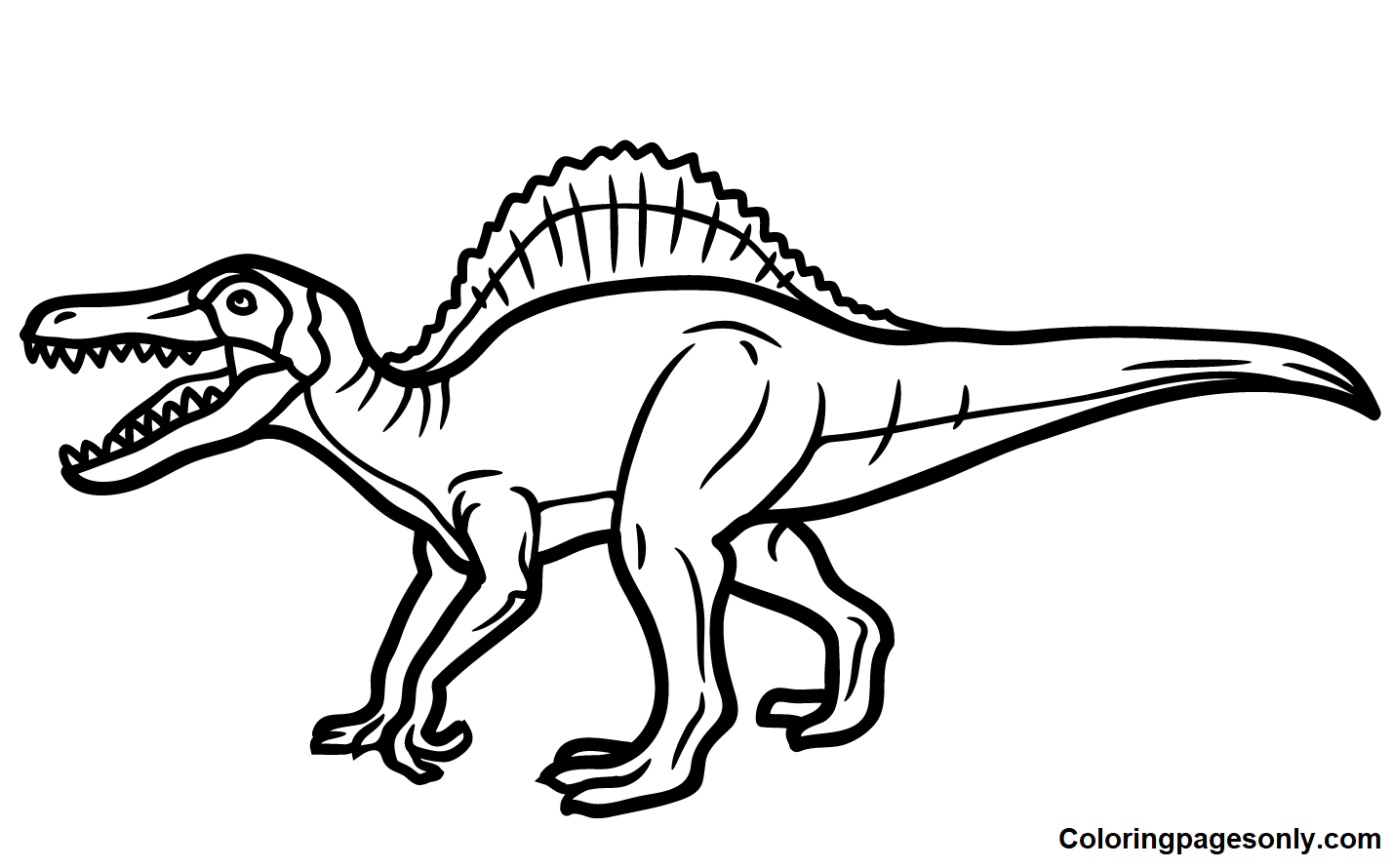 Spinosaurus Coloring Pages Printable For Free Download