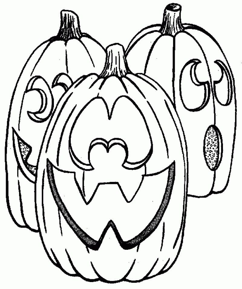 Spooky Halloween Coloring Pages Printable for Free Download