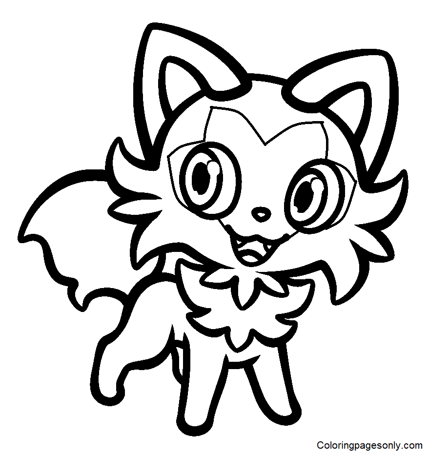 Sprigatito Coloring Pages Printable for Free Download