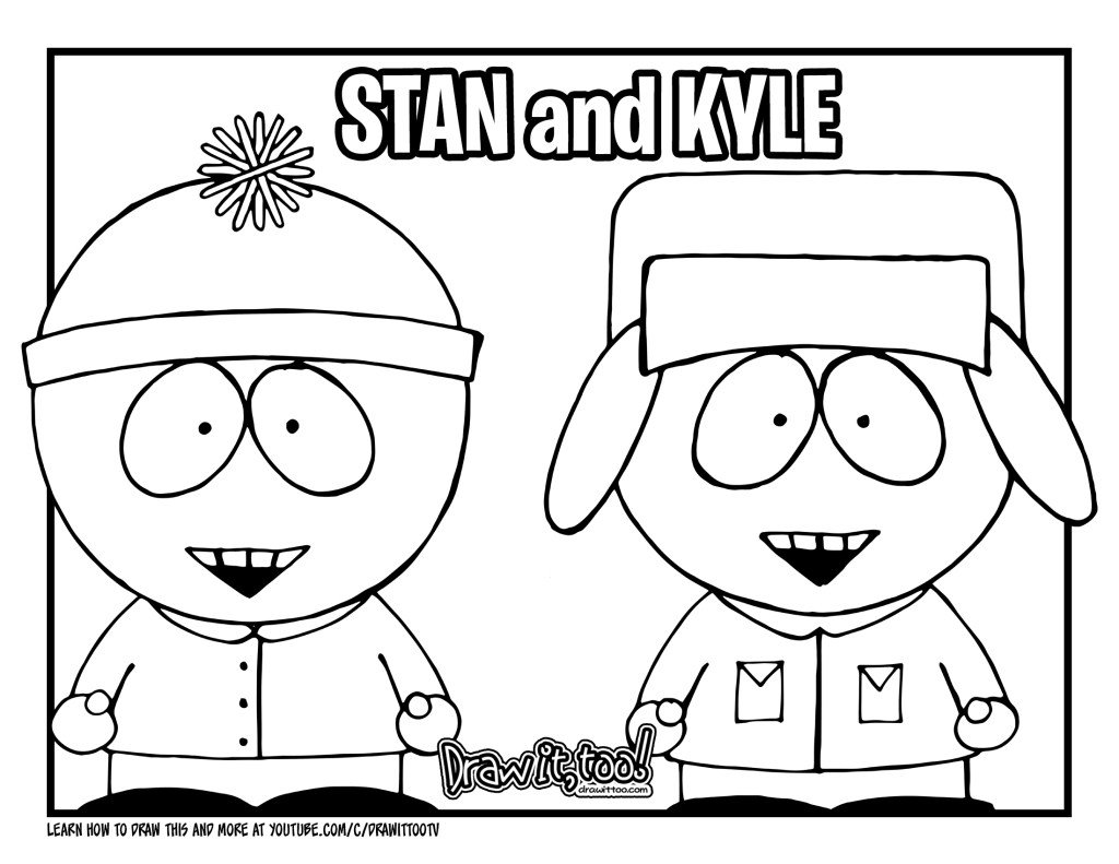 Stan Marsh Coloring Pages Printable for Free Download