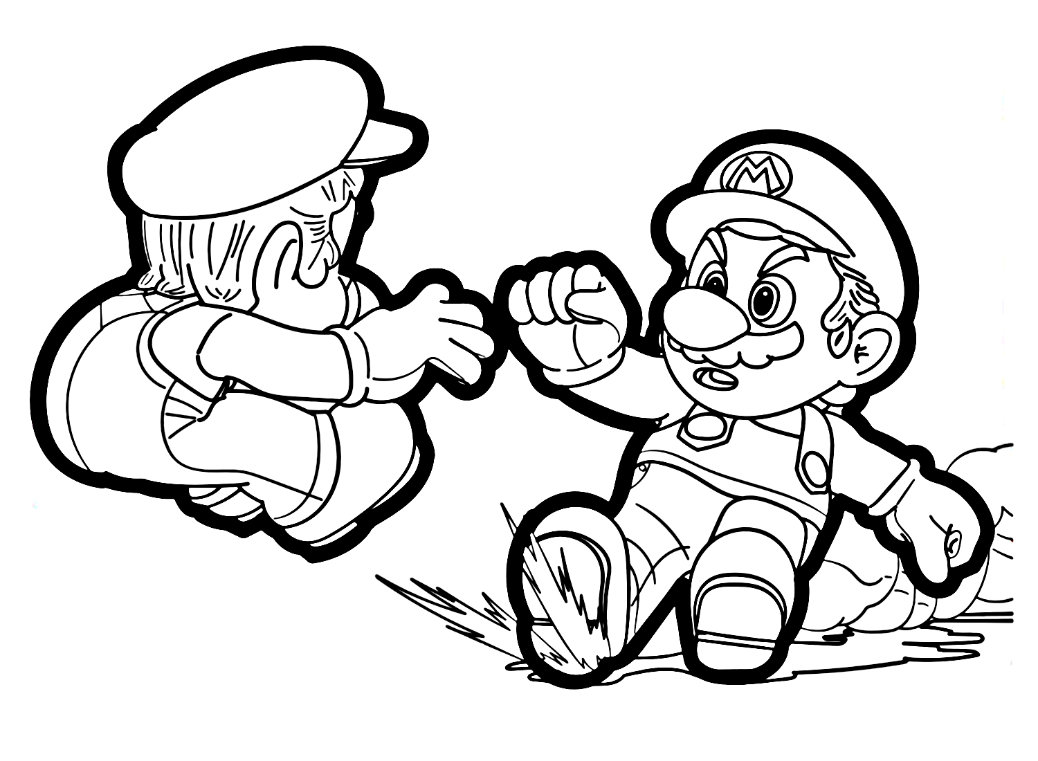 Super Mario Odyssey Coloring Pages Printable for Free Download