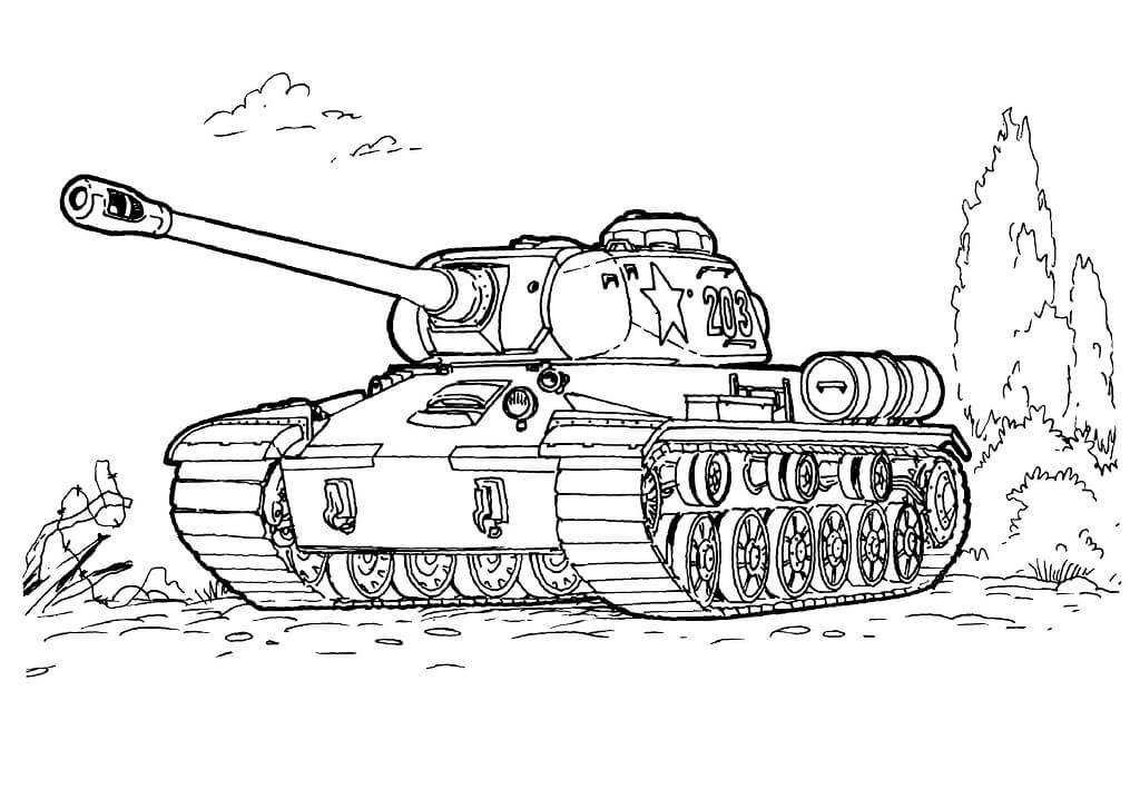 Tank Coloring Pages Printable for Free Download