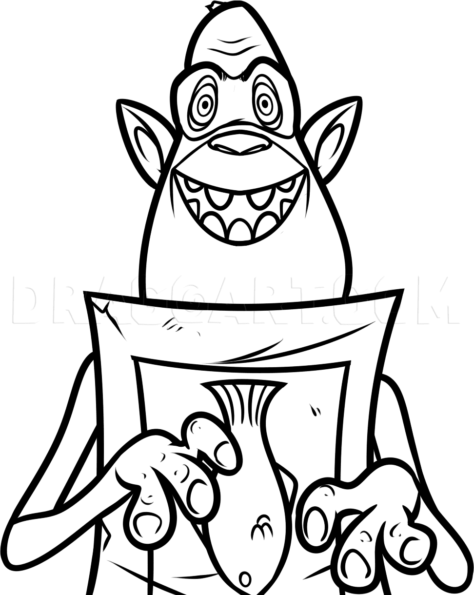 the boxtrolls coloring page