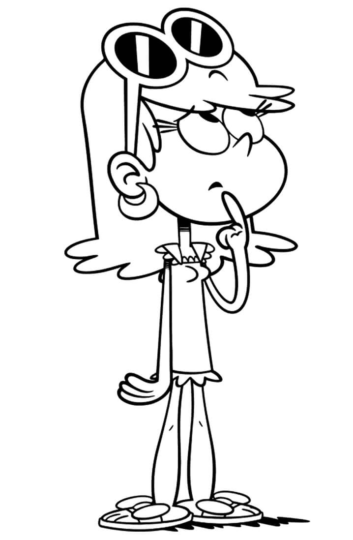The Loud House Coloring Pages Printable For Free Download 