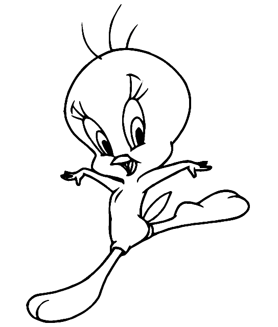 Tweety Coloring Pages Printable for Free Download