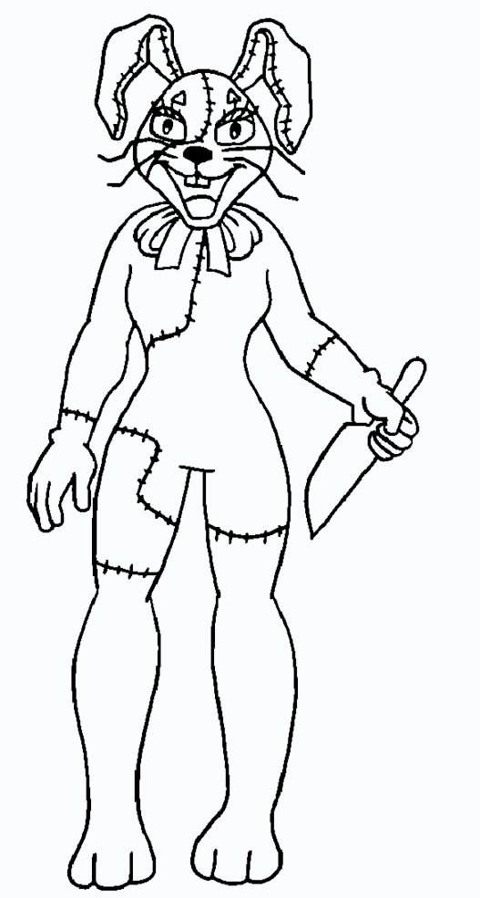 Vanny Coloring Pages Printable For Free Download