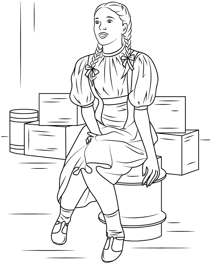 Wizard Of Oz Coloring Pages Printable For Free Download 3344