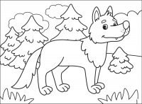 Wolf Coloring Pages Printable for Free Download