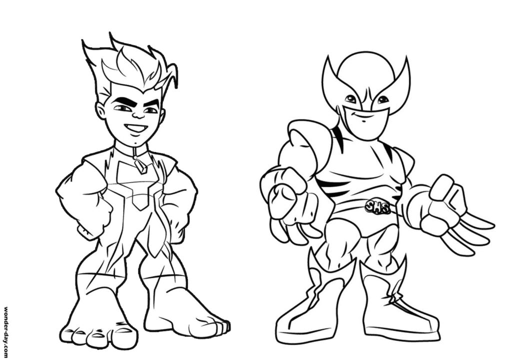 Wolverine Coloring Pages Printable for Free Download