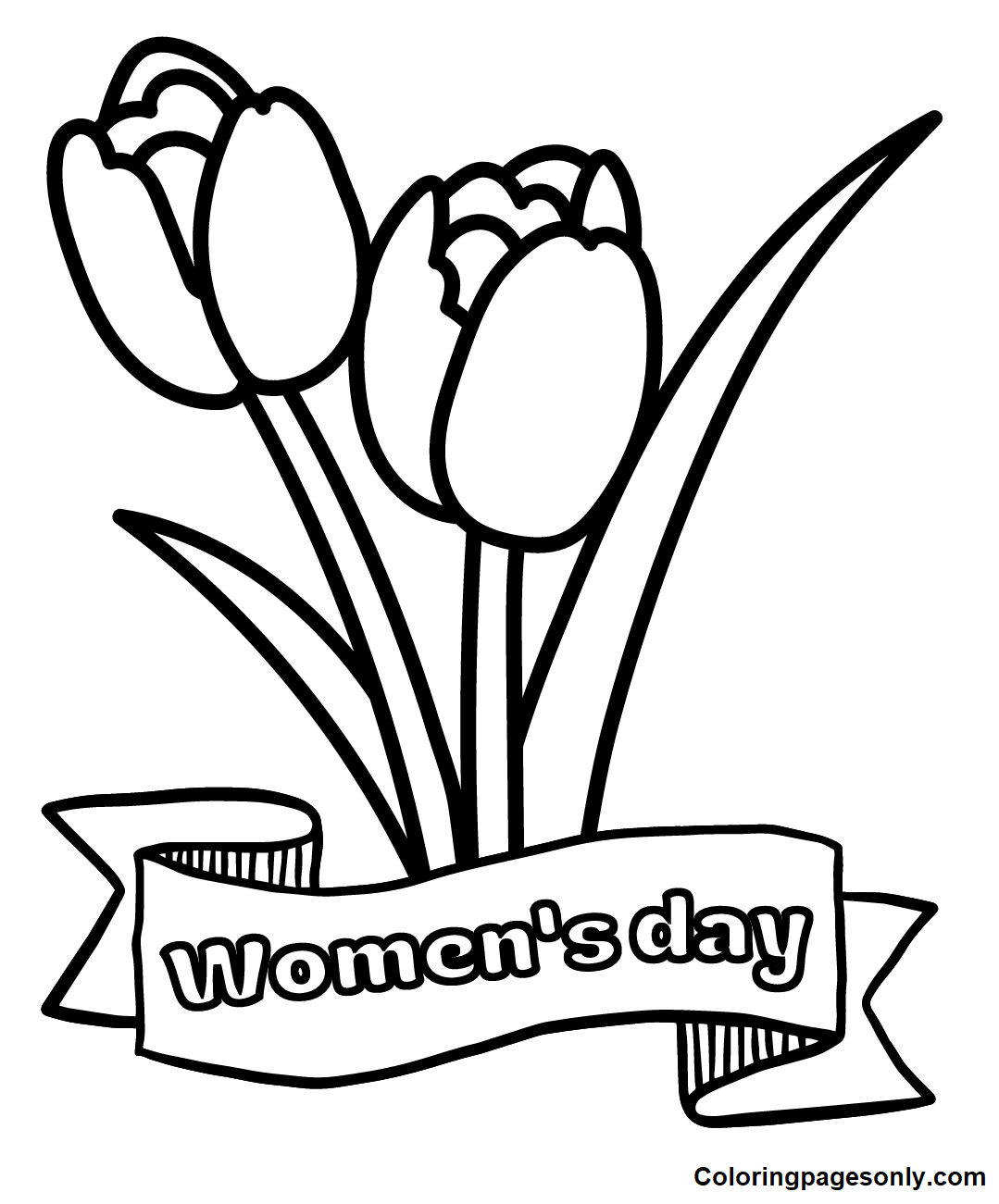 Womens day Coloring Pages Printable for Free Download