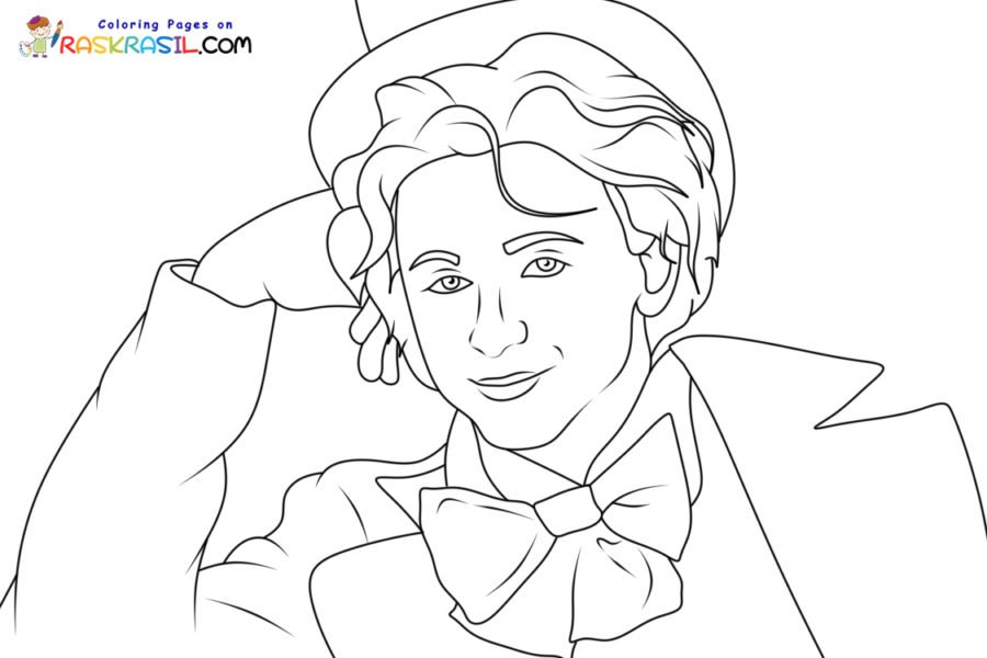 10 Willy Wonka Printable Coloring Pages for Imagination and Delight