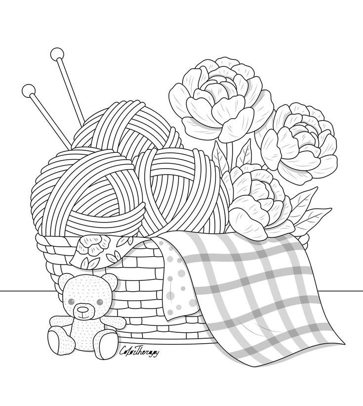 Wool Coloring Pages Printable for Free Download