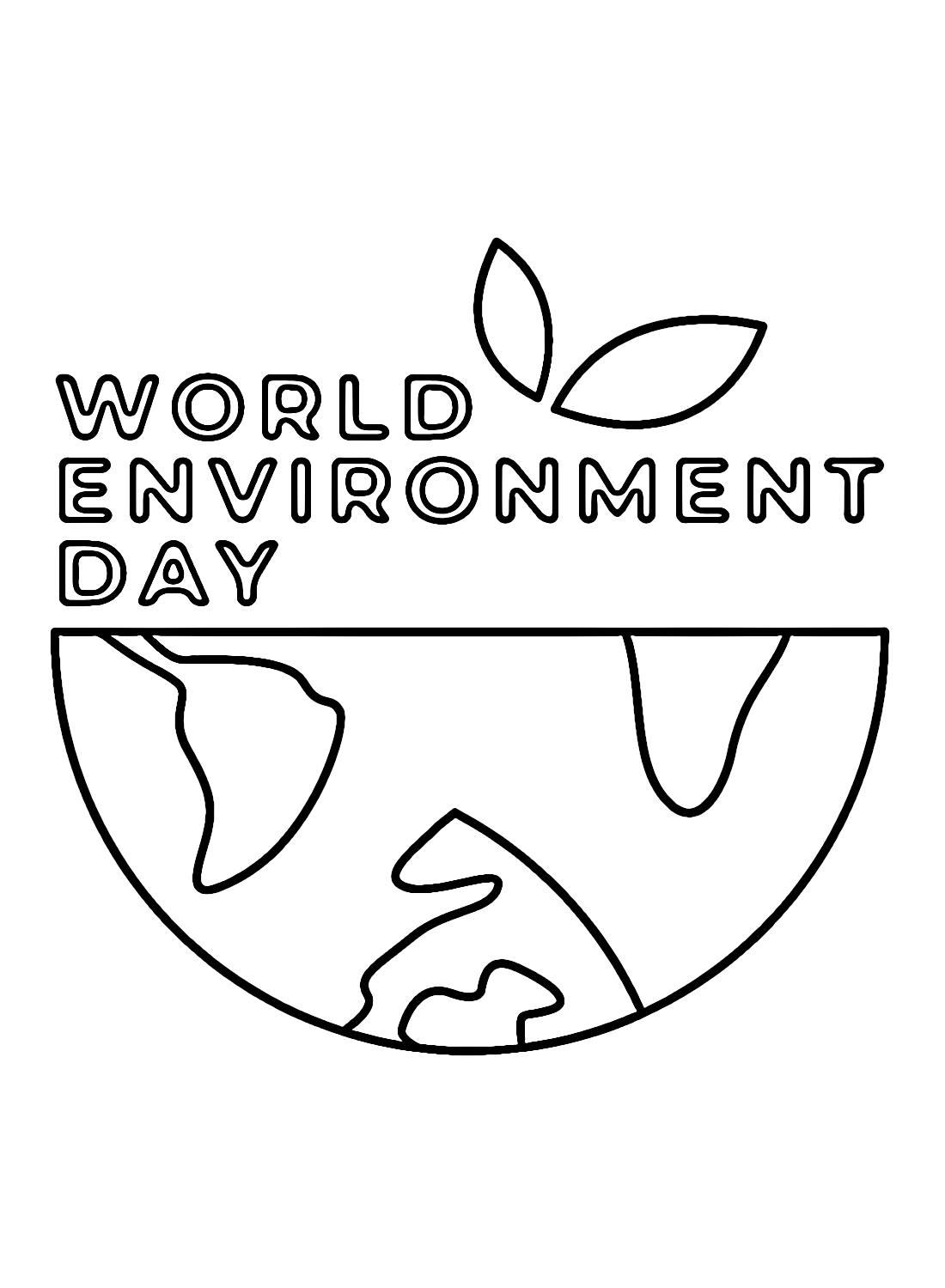 World Environment Day Coloring Pages Printable for Free Download