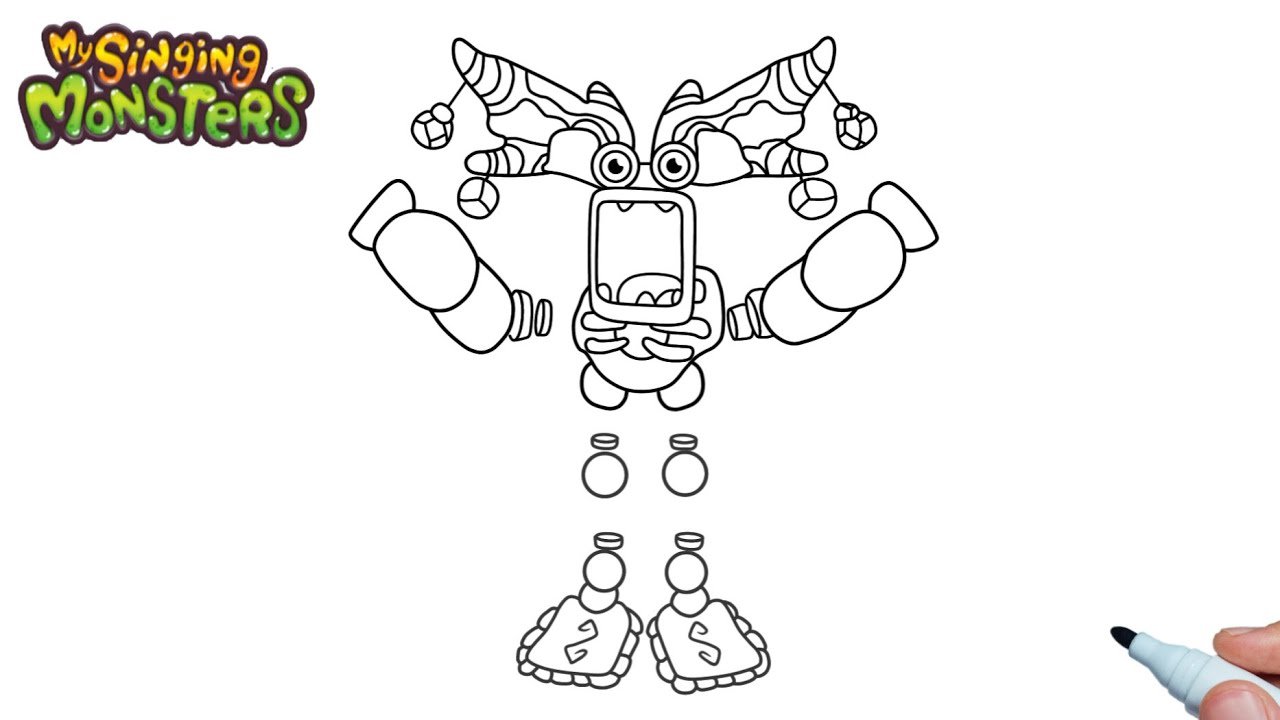 Wubbox Coloring Pages Printable for Free Download