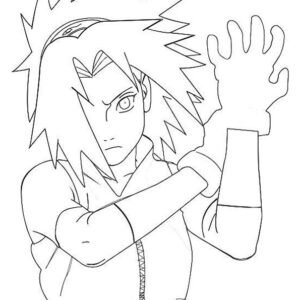 de 40] Desenhos do Sasuke para colorir - Naruto