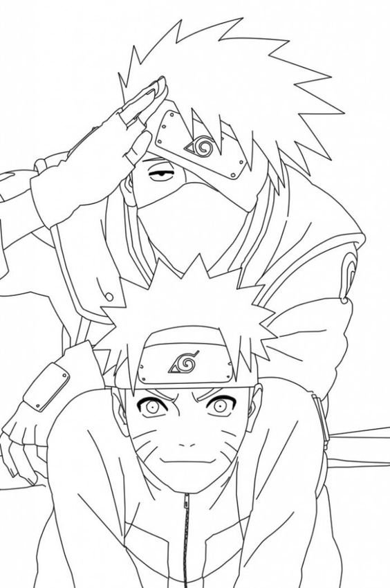Desenhos Kevin - Kakashi Hatake-Naruto Em andamentooooo!!!!!!!