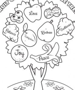 Cute Fruit Coloring Pages Printable for Free Download