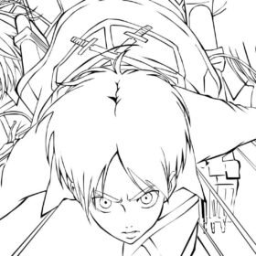 Attack On Titan (AOT) Coloring Pages Printable for Free Download