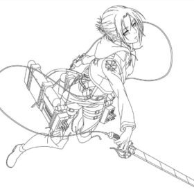 Protect the Walls: Attack On Titan Coloring Pages Printable for Free ...