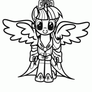 My Little Pony Coloring Page - Super Fun Coloring