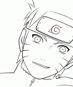 Naruto Coloring Page Printable for Free Download