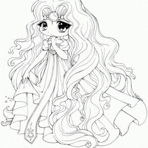 Desenhos de Anime para Imprimir e Colorir