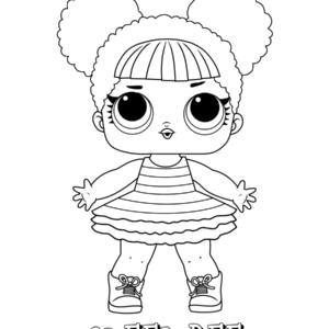 Lol Surprise Doll Spice Coloring Pages - Lol Surprise Doll Doll Coloring  Pages - Coloring Pages for Kids and Adults