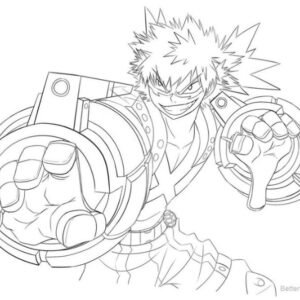 My Hero Academia Coloring Pages  Coloring Pages For Kids And Adults