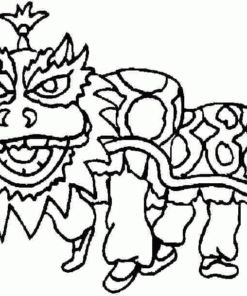 Chinese New Year Coloring Pages Printable for Free Download